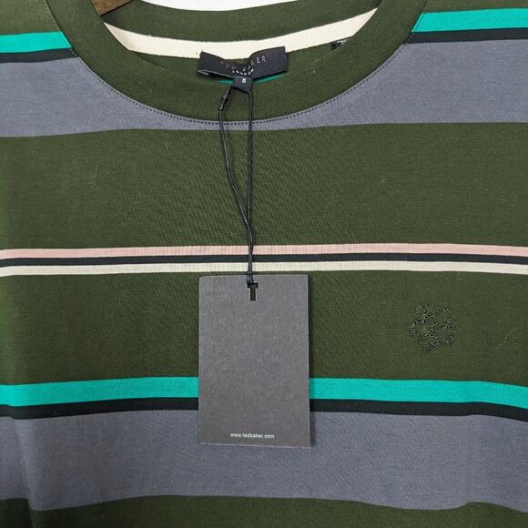 NWT Ted Baker Mens Paleale Short Sleeve T-Shirt - Picture 8 of 9